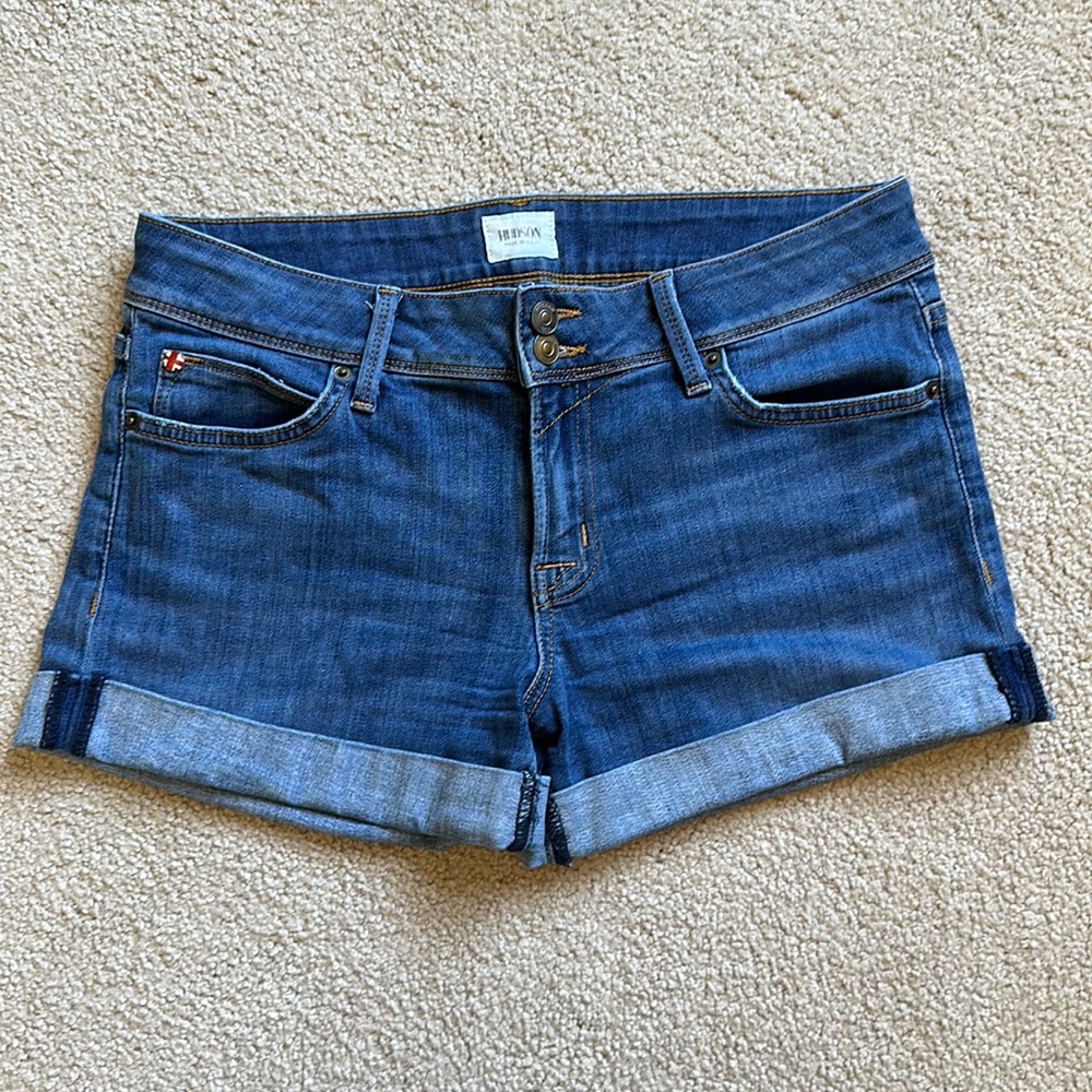 Hudson denim shorts (size 28)